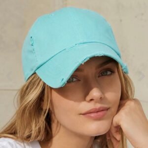 Gorra vintage color sólido