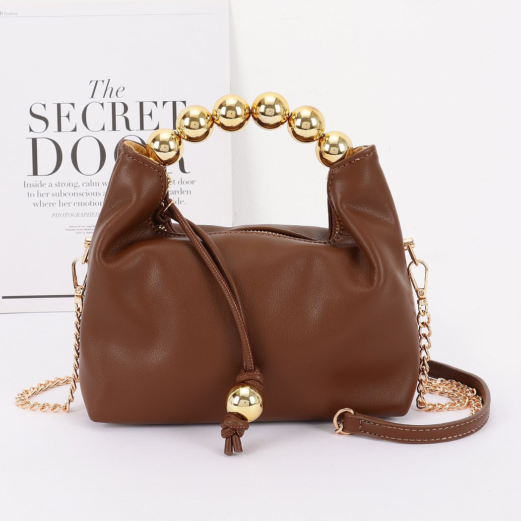 Bolso con asa de bolas - Imagen 3