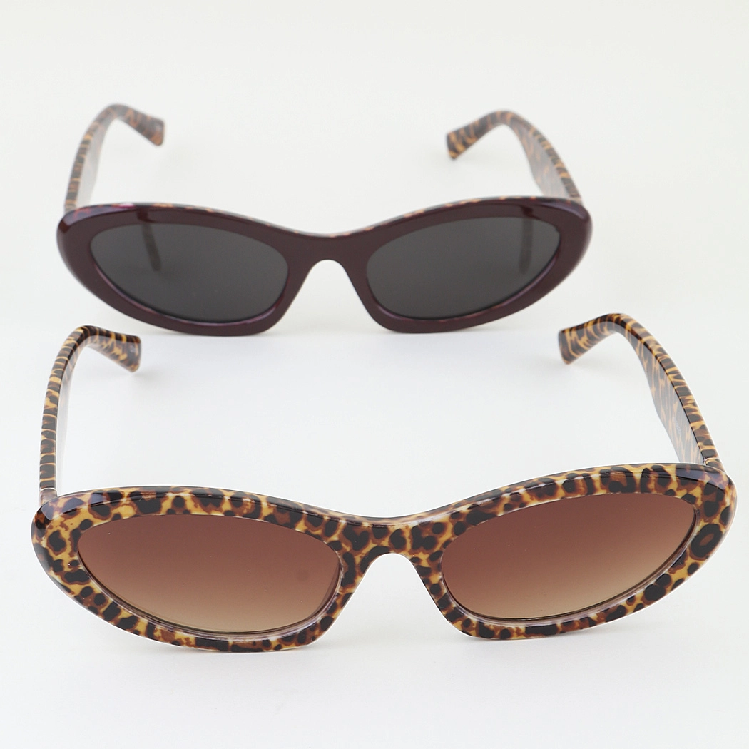 Gafas de sol bicolor con leopardo - Imagen 4