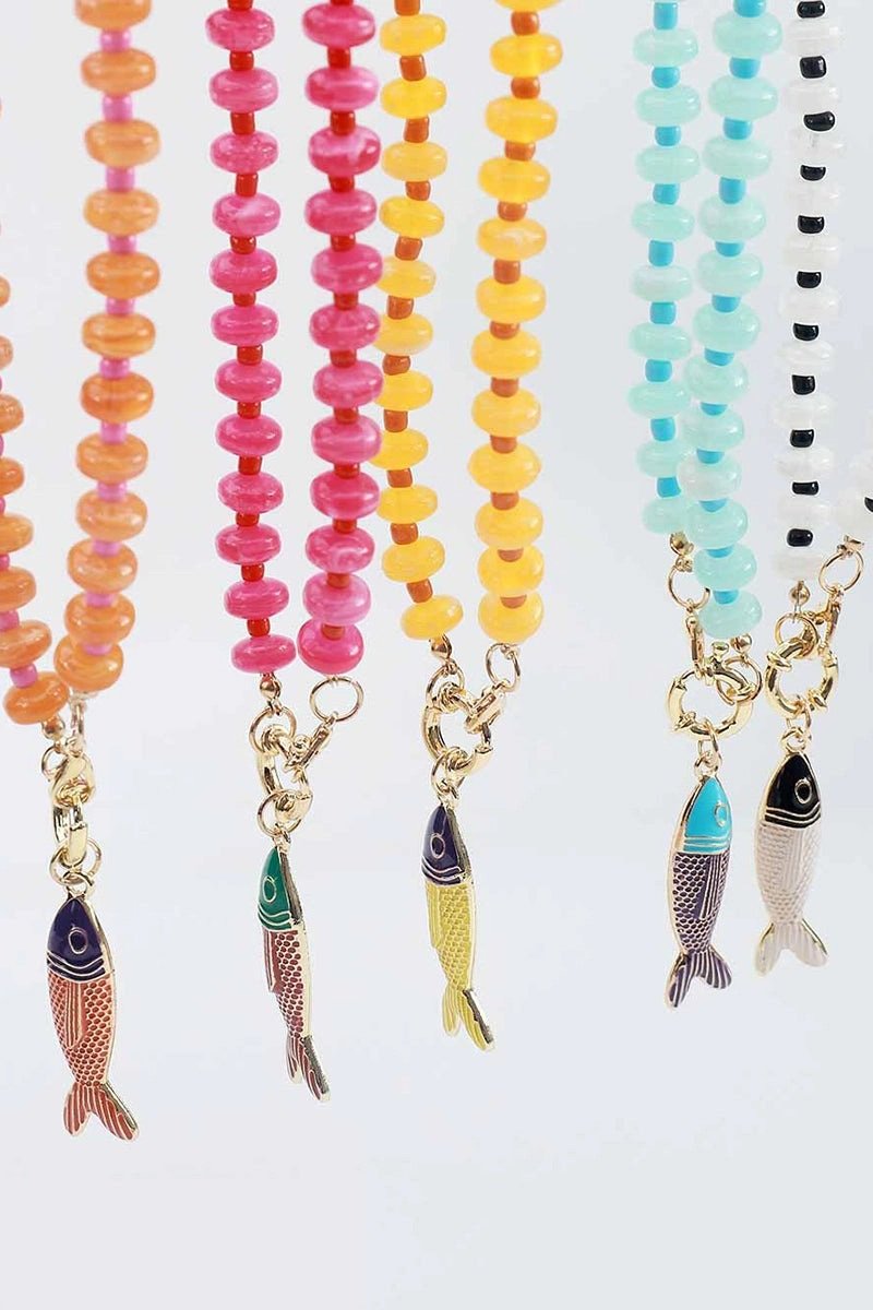 Collar con colgante de pez - Imagen 5