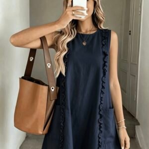 Vestido con volantes