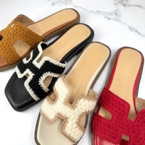 Sandalias de ganchillo