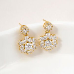 Pendientes colgantes florales