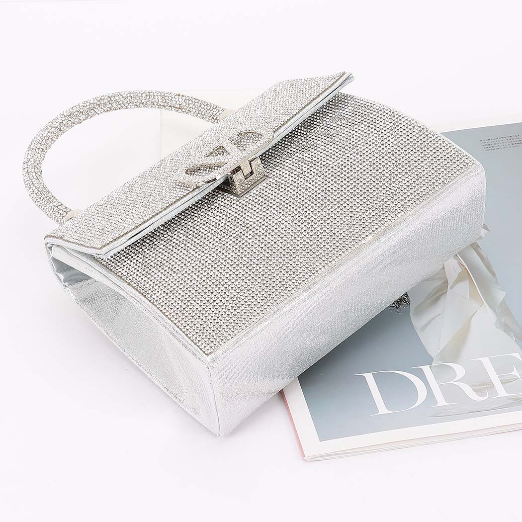 Bolso Elegante Adornado con Piedras - Imagen 3