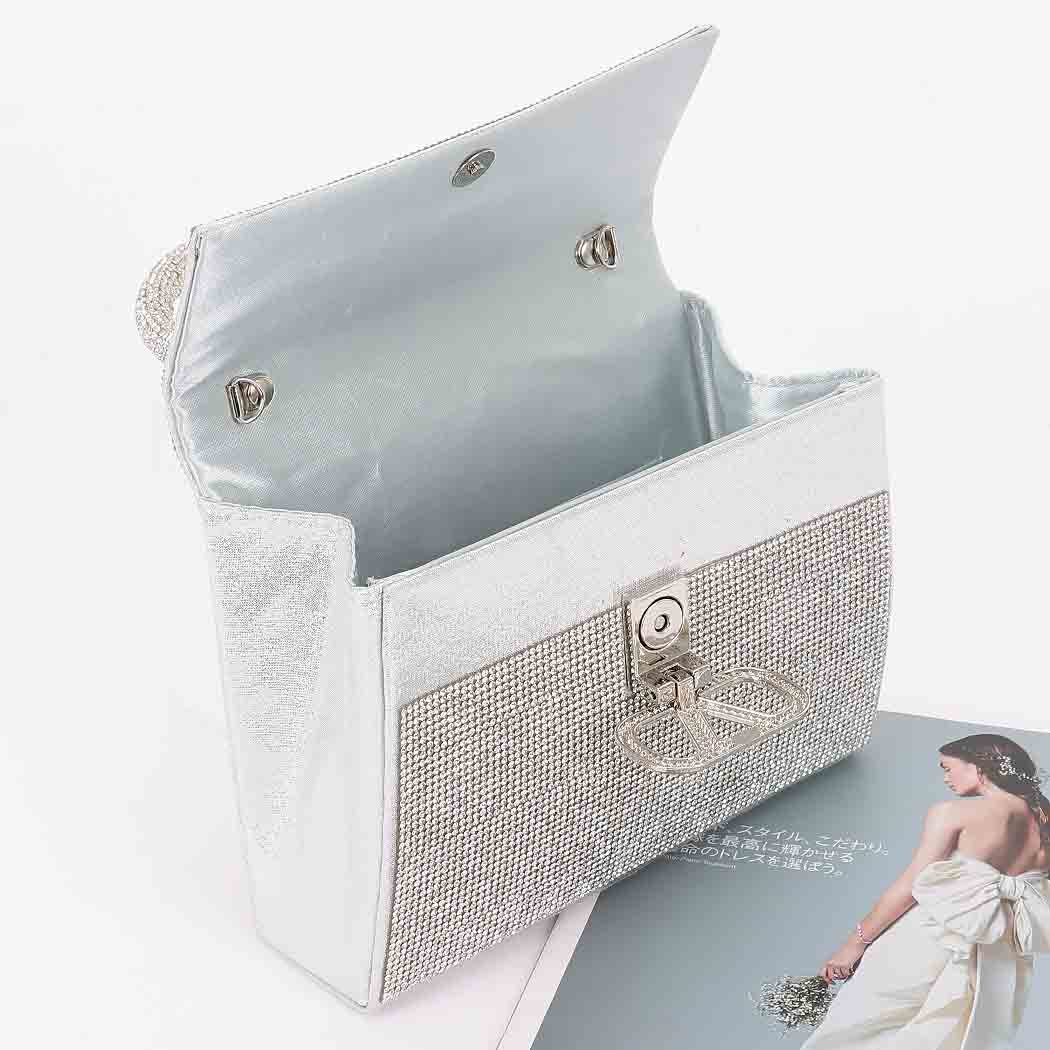 Bolso Elegante Adornado con Piedras - Imagen 4