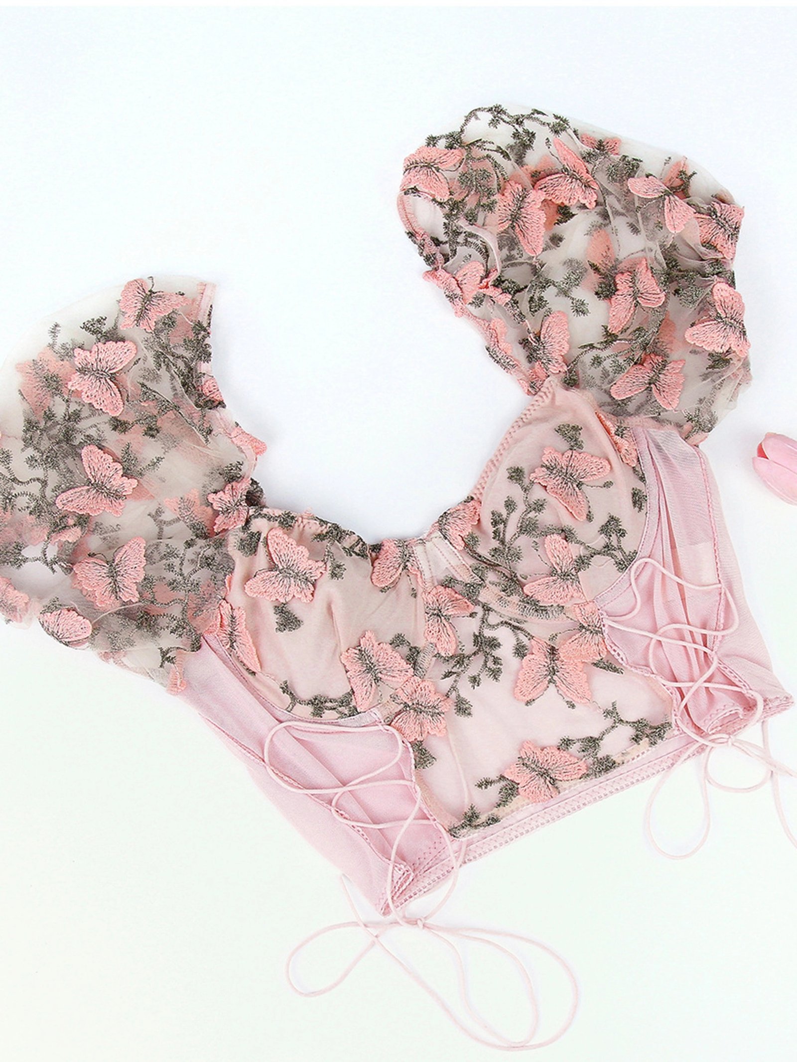 Top malla con tirantes - Imagen 6