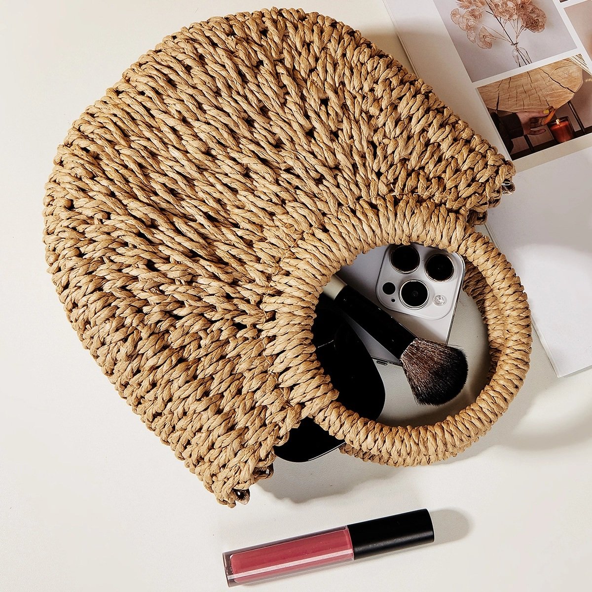 Bolso Pequeño de Paja - Imagen 3