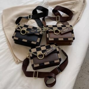Bandolera de cuadros