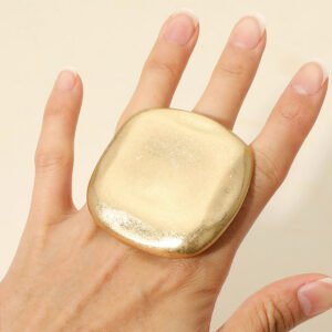 Anillo elástico cuadrado de metal