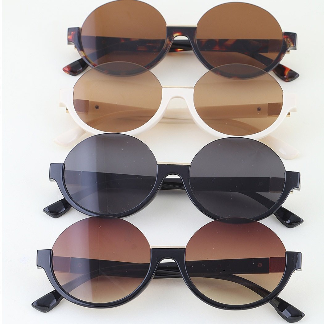 Gafas retro media montura - Imagen 2