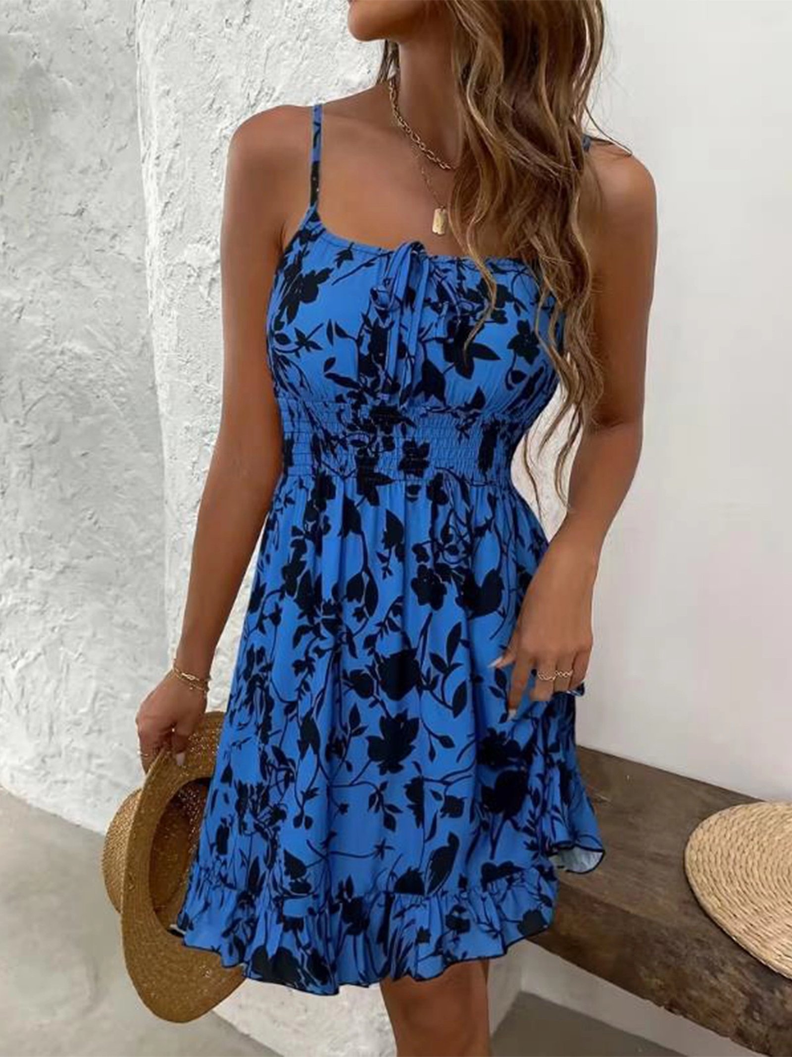 Vestido camisola estampado