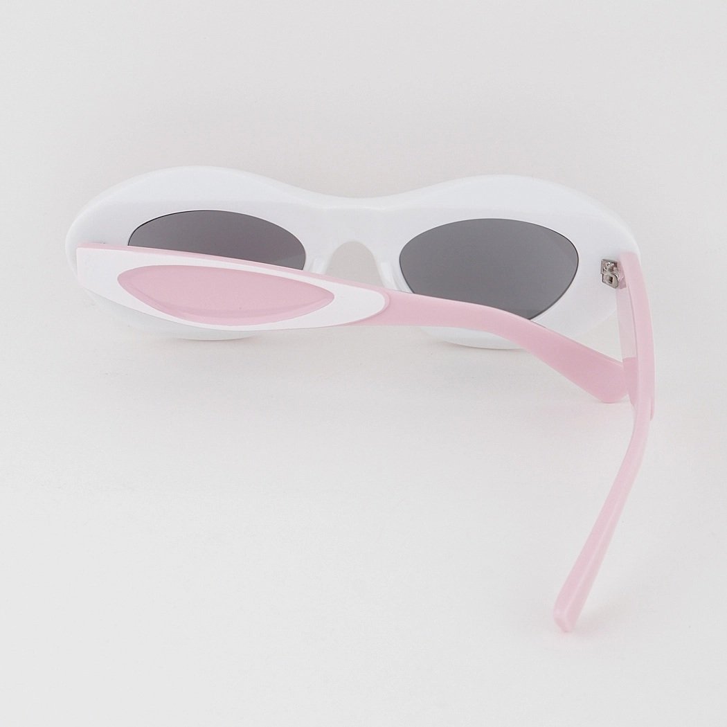 Gafas redondas retro de dos tonos - Imagen 2