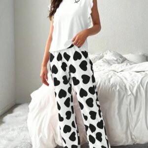 Pijama de corazones