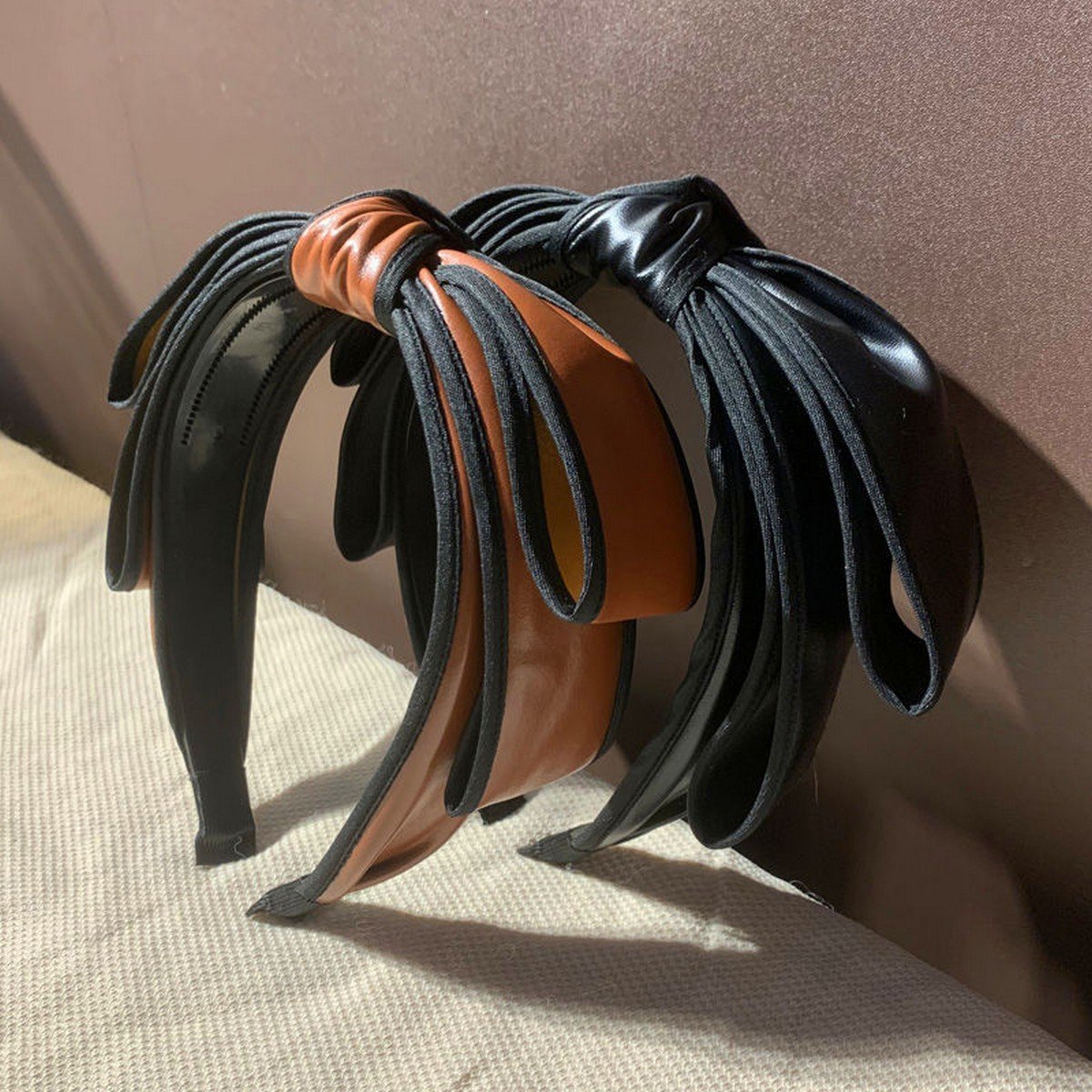 2 PIEZAS Diadema retro