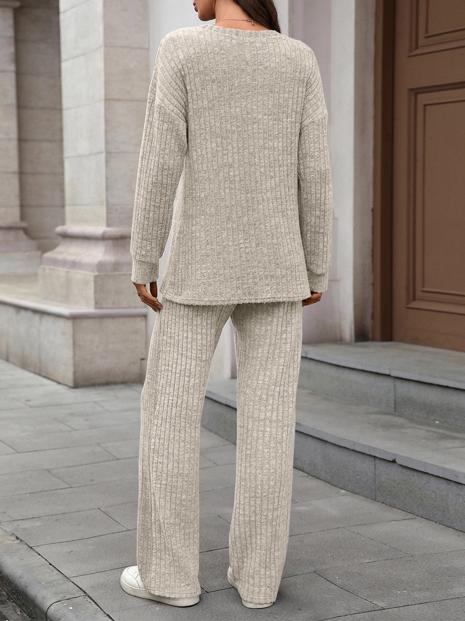 Conjunto de Pantalones de Punto - Imagen 3