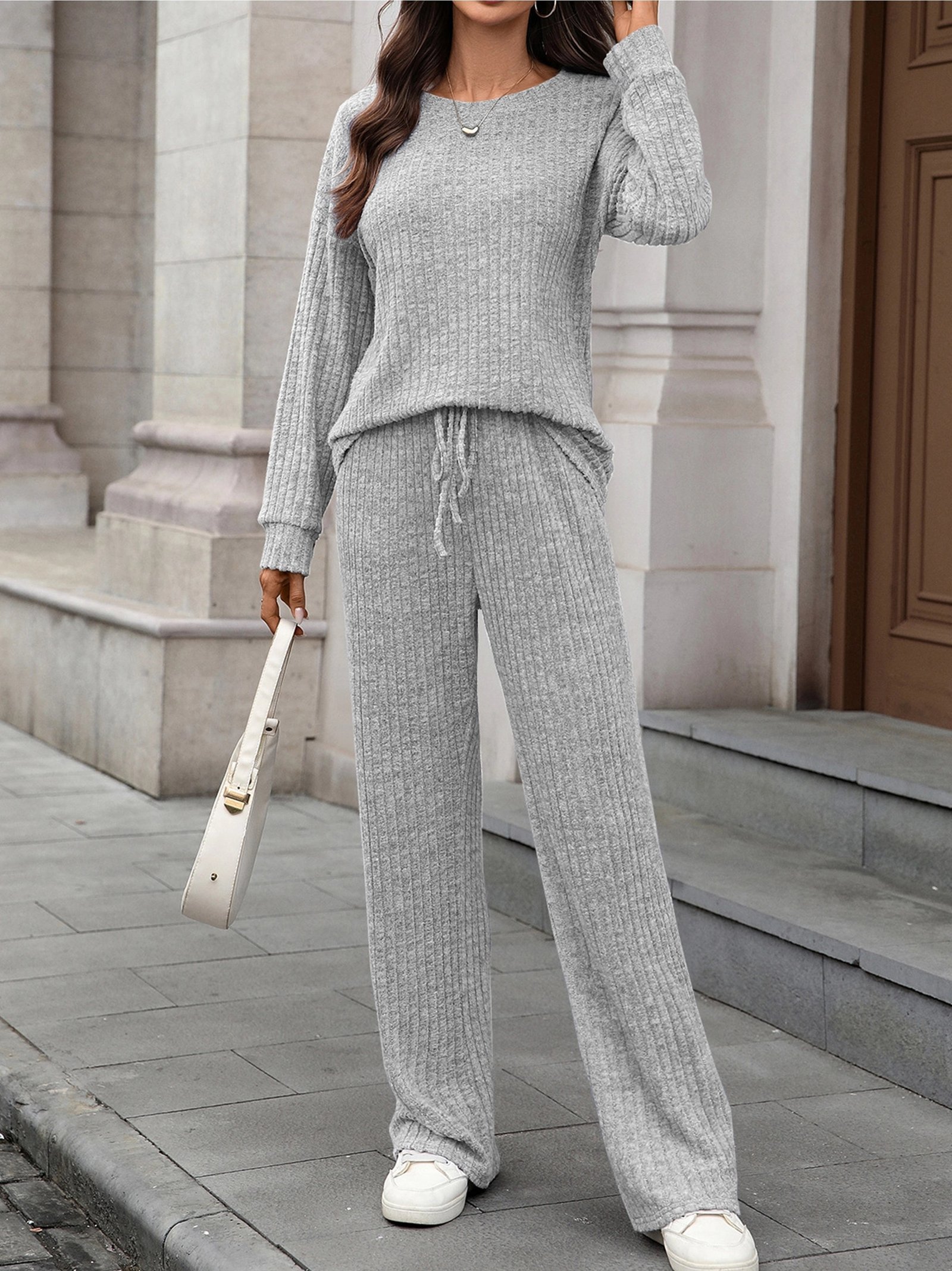 Conjunto de Pantalones de Punto - Imagen 5