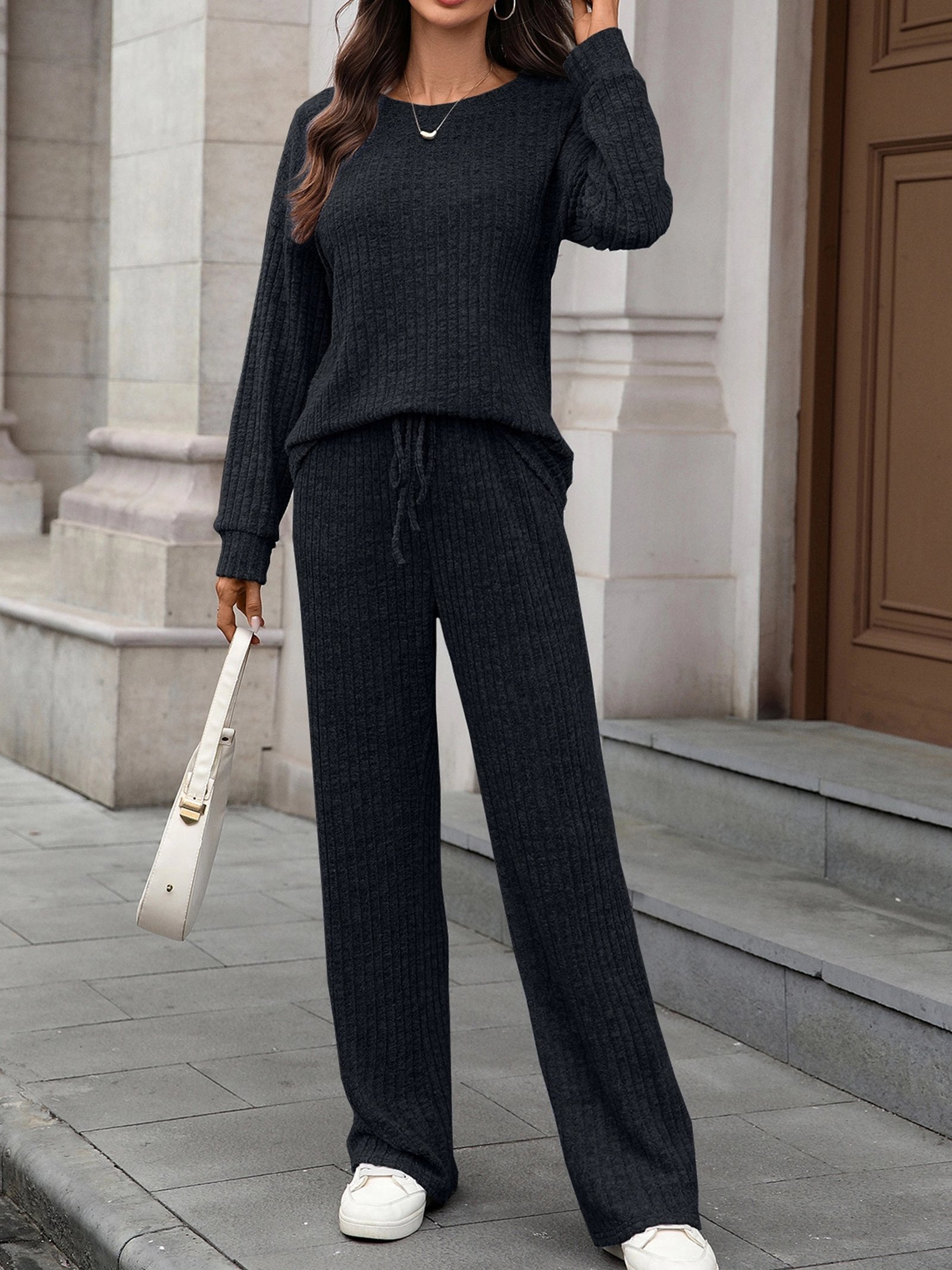 Conjunto de Pantalones de Punto - Imagen 4