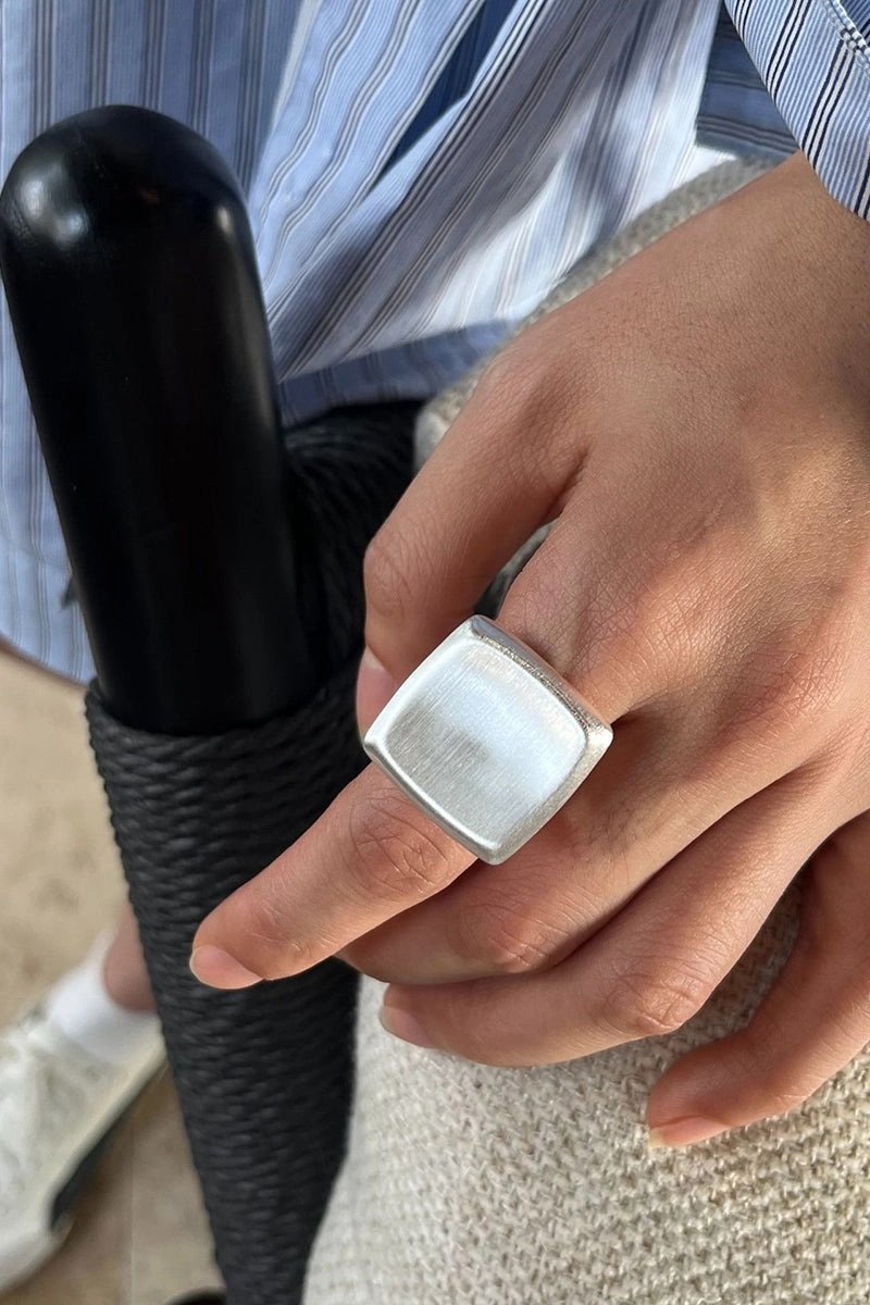 Anillo metal pulido - Imagen 2