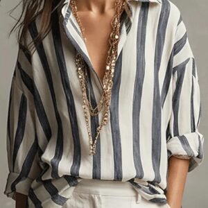 2 PIEZAS Blusa de rayas