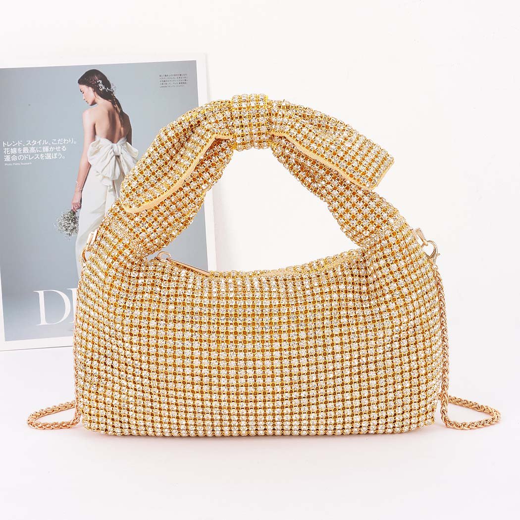 Clutch fiesta strass - Imagen 3