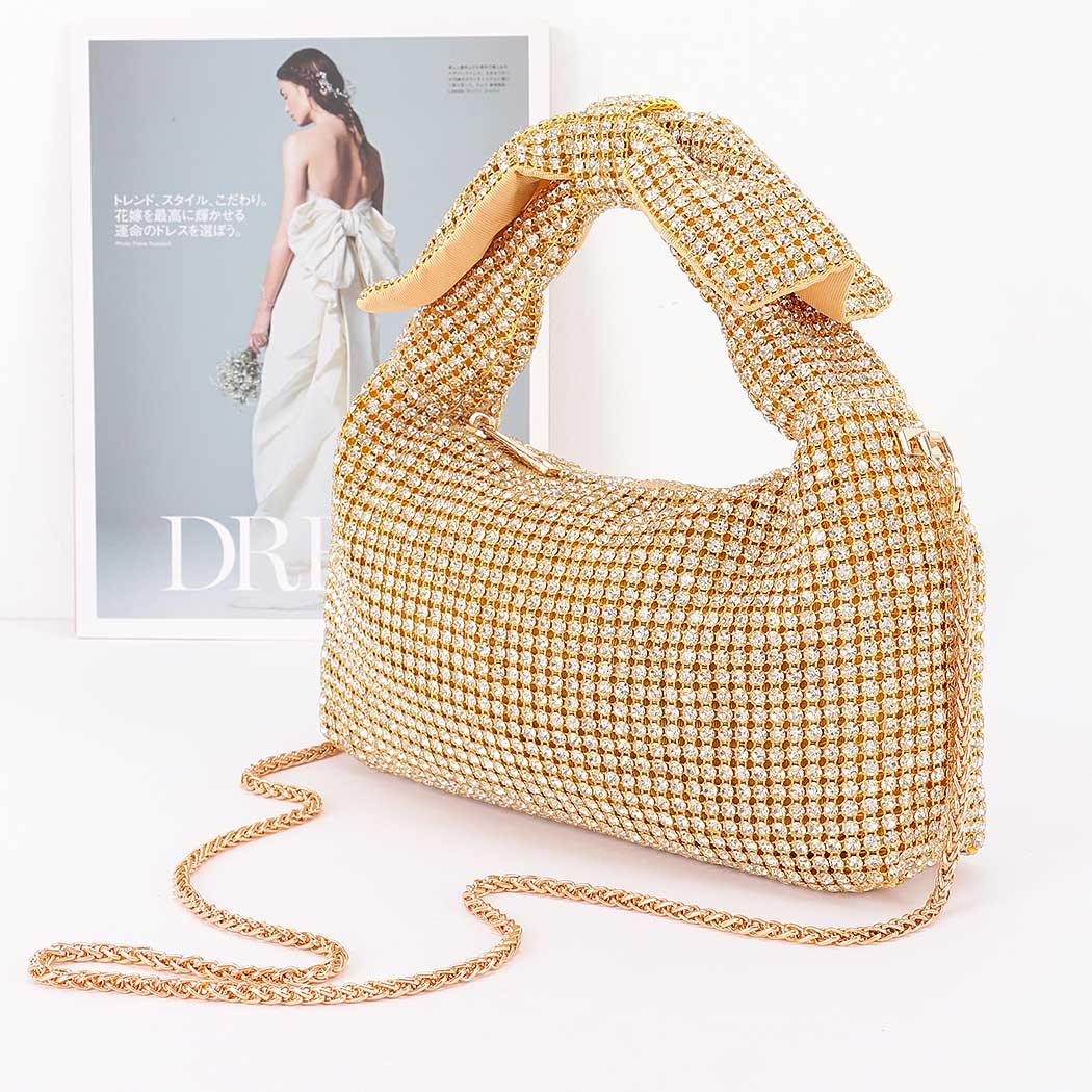 Clutch fiesta strass - Imagen 4