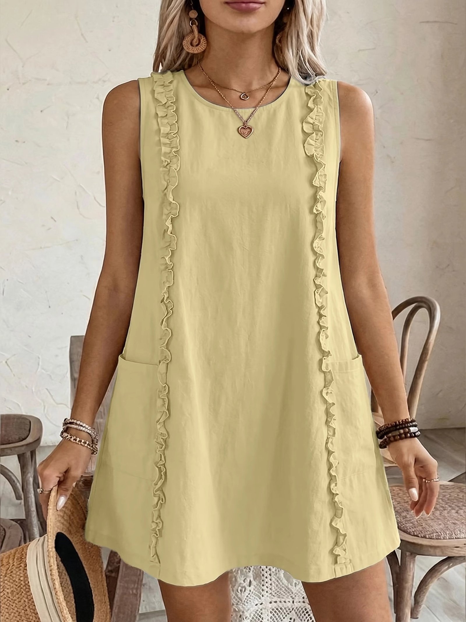 Vestido con volantes - Imagen 3