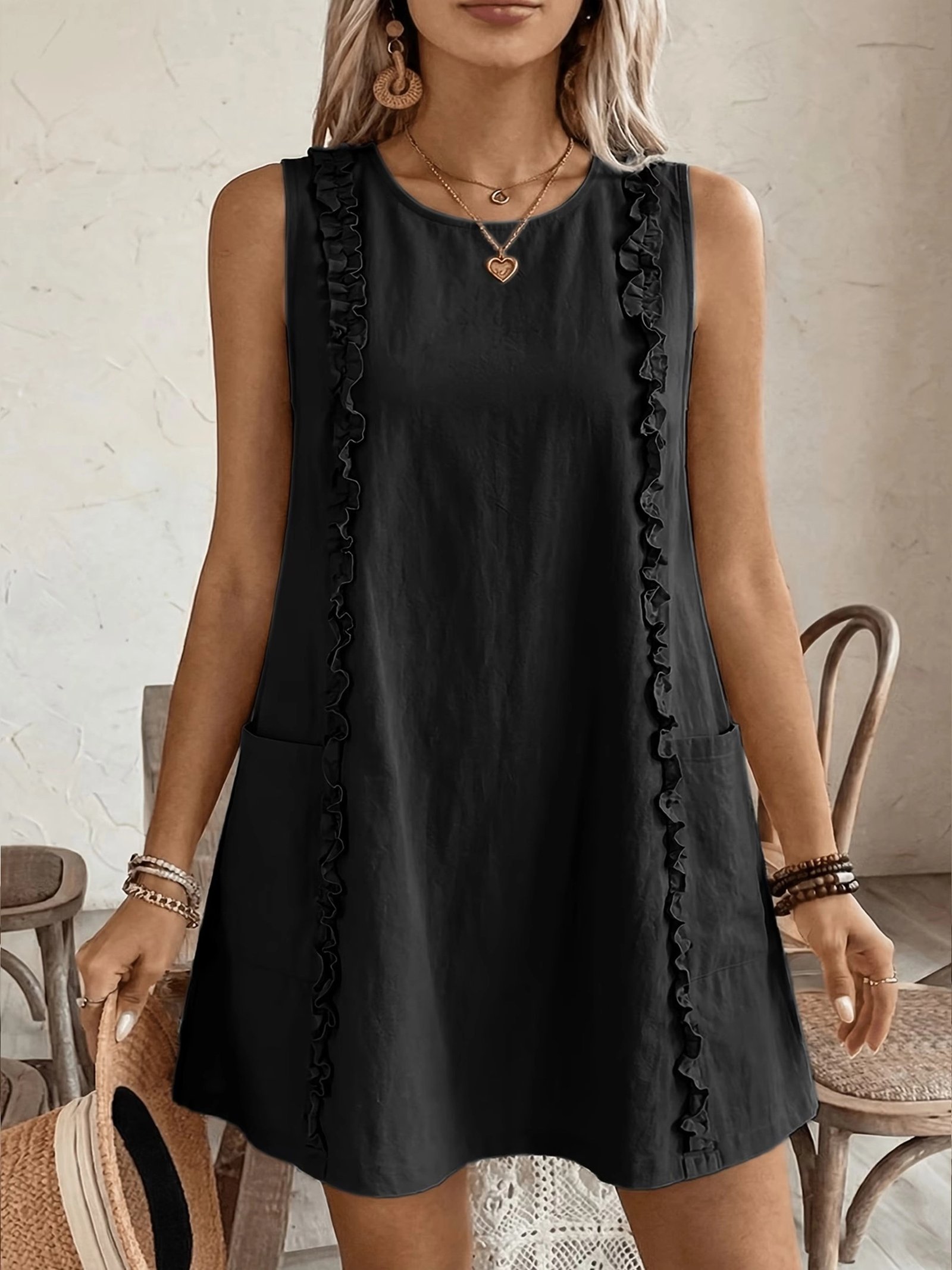 Vestido con volantes - Imagen 4