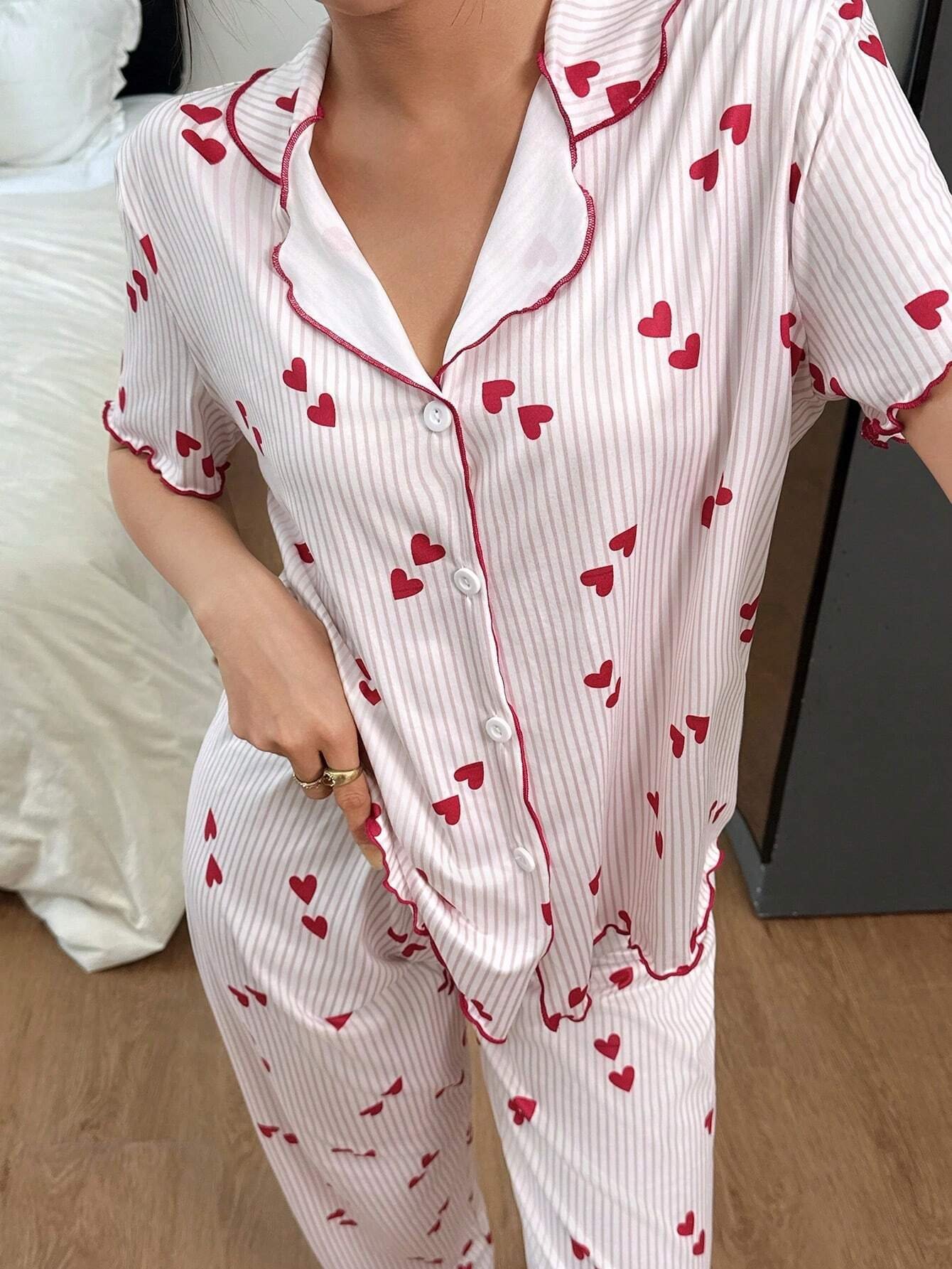 Pijama de corazones - Imagen 3