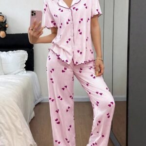 Pijama de corazones