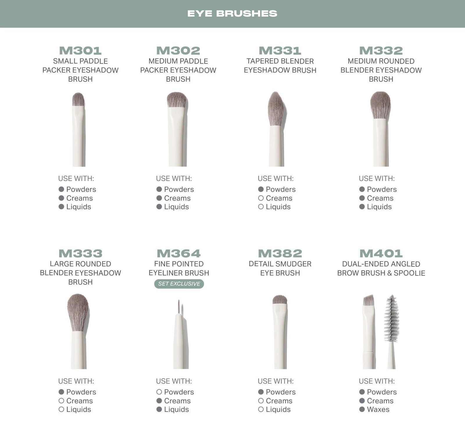 Set 16 brochas MORPHE - Imagen 3