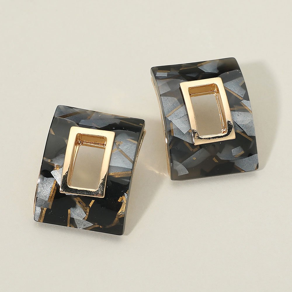 Pendientes con diseño geométrico - Imagen 2