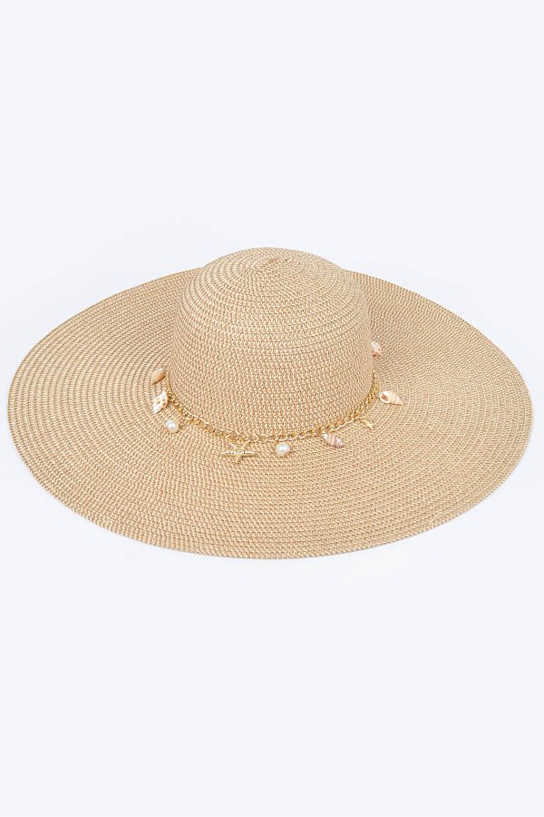 Sombrero múltiples conchas marinas - Imagen 3