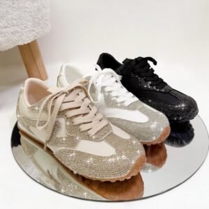 Zapatillas con pedrería
