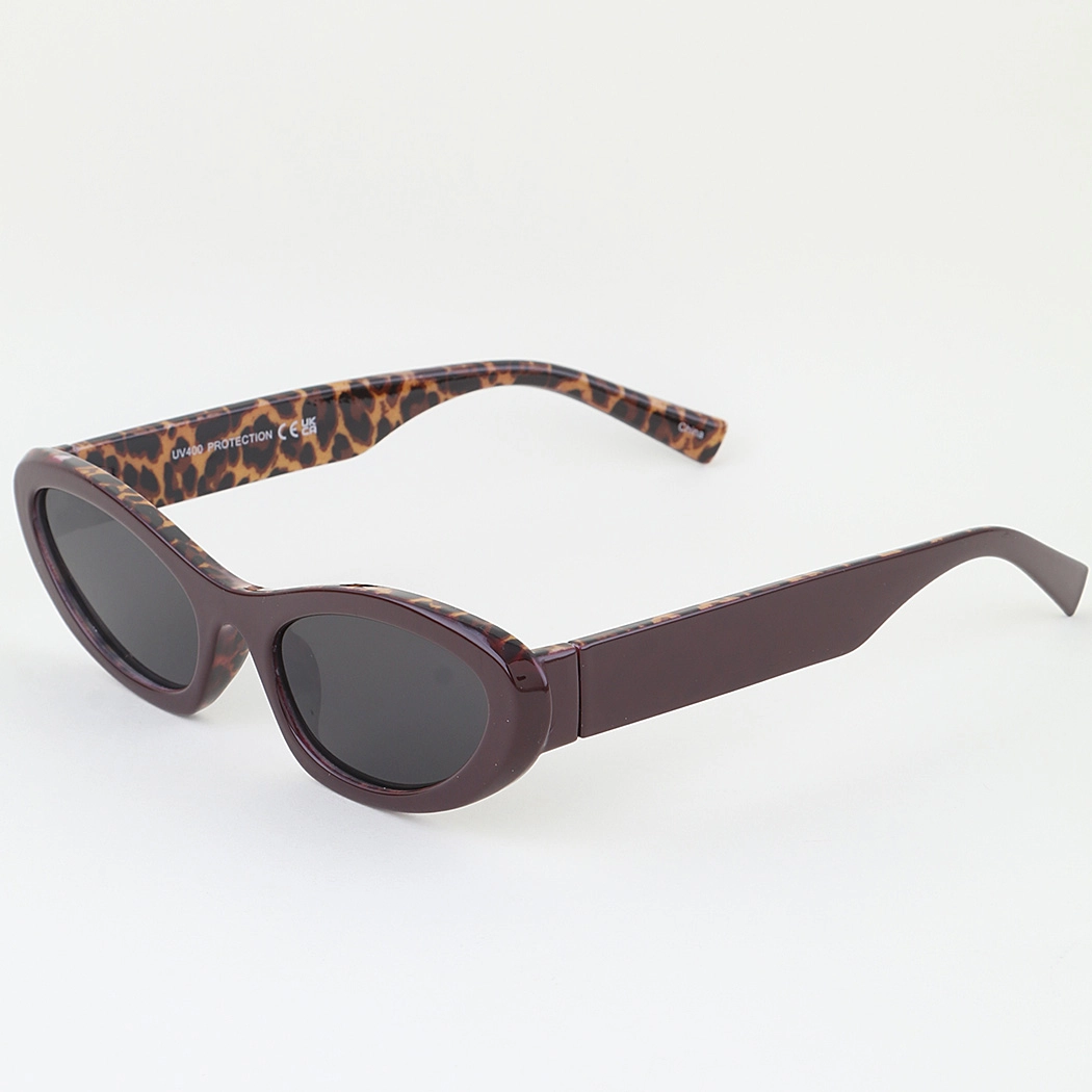 Gafas de sol bicolor con leopardo - Imagen 2