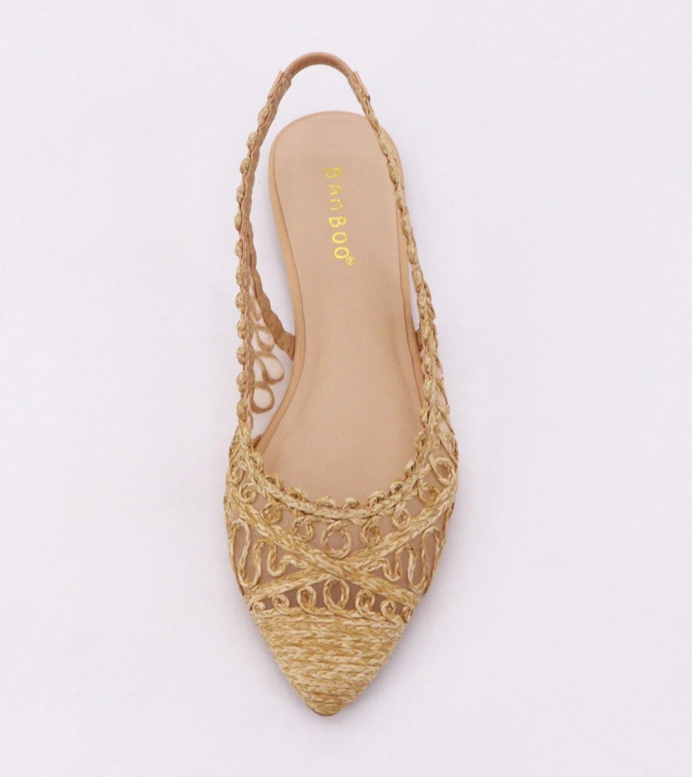 zapato de tiras tejidas - Imagen 2