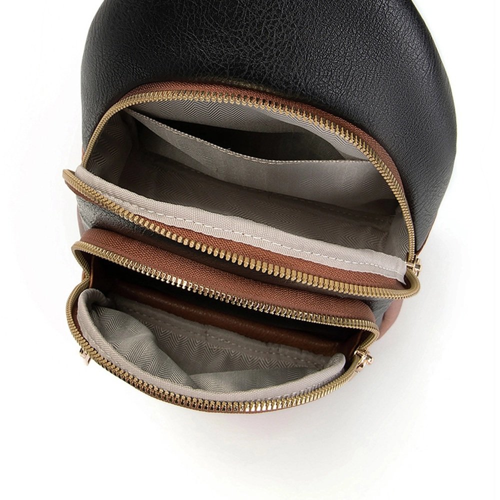 Bolso de hombro retro de varias capas - Imagen 5