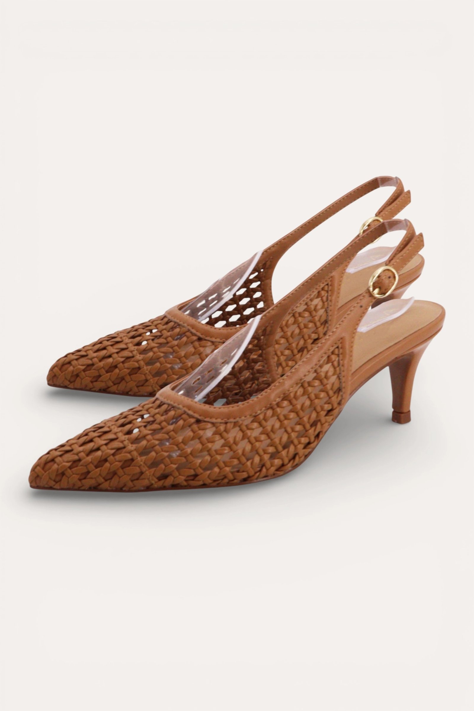 Zapato de Tacon de gatito con punta - Imagen 3