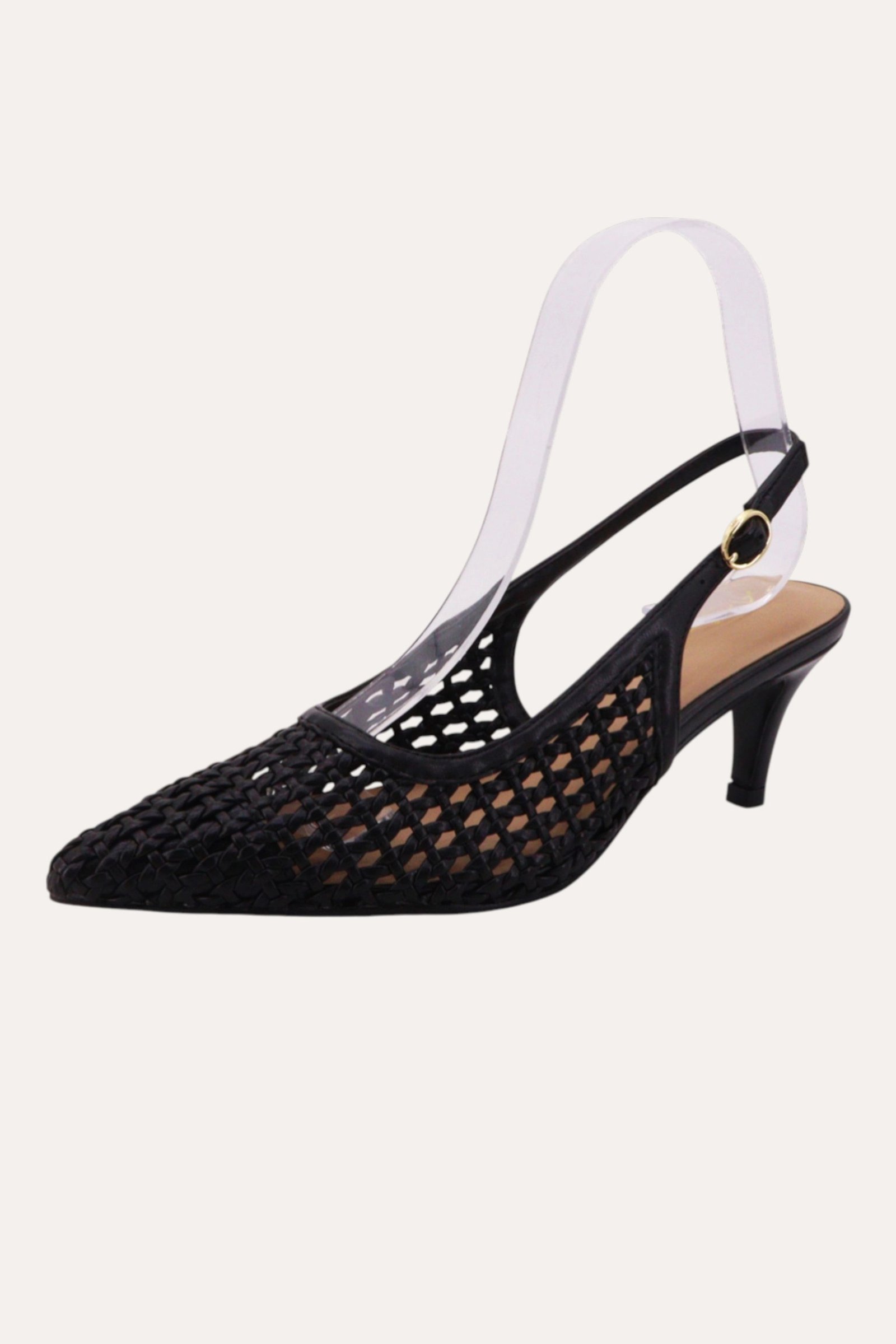 Zapato de Tacon de gatito con punta - Imagen 4