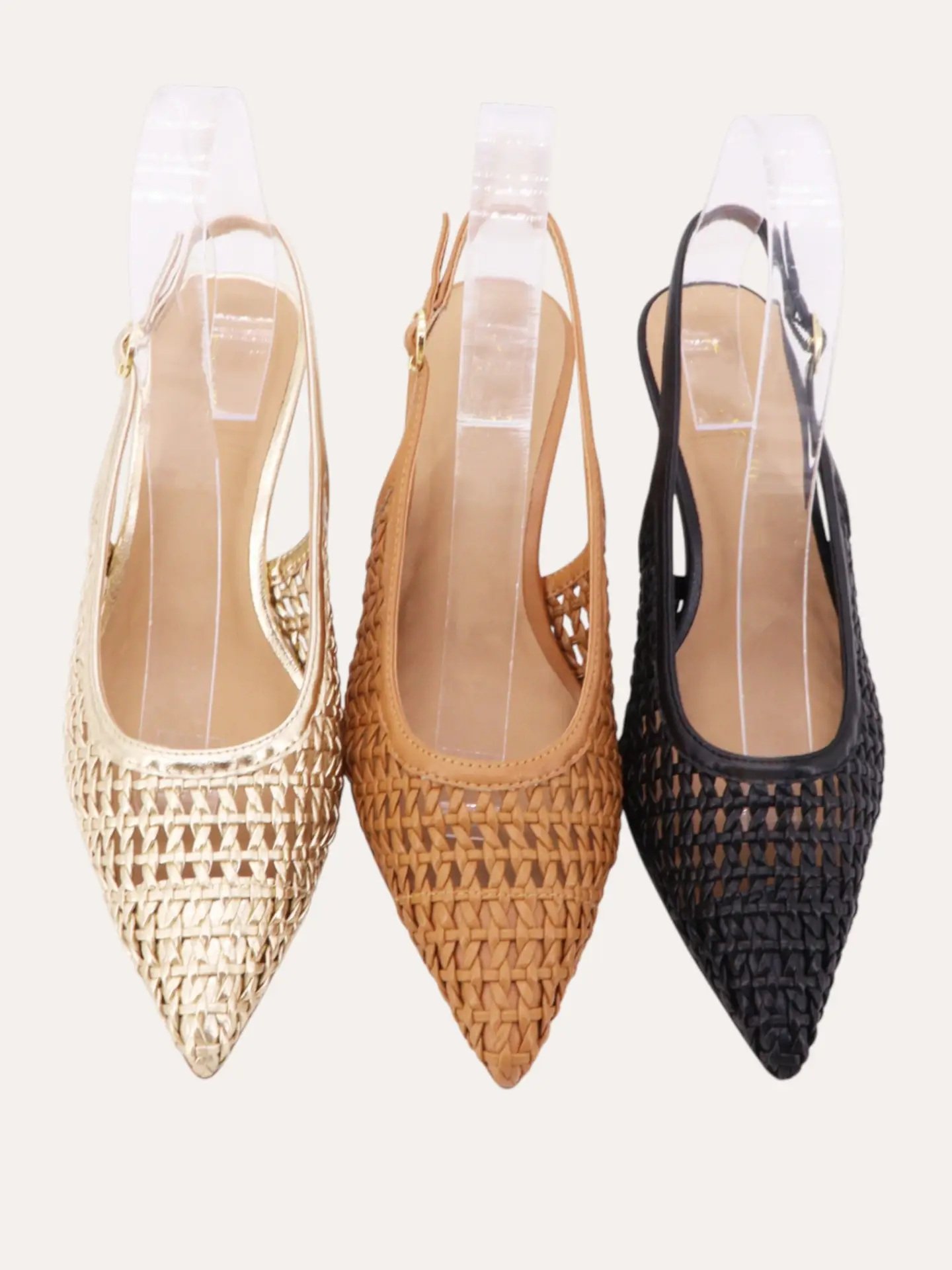 Zapato de Tacon de gatito con punta