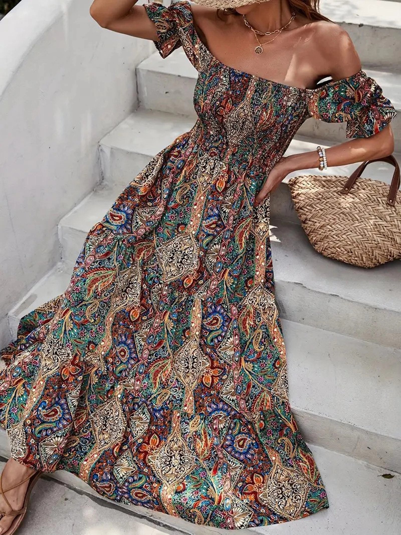 Vestido estilo bohemio