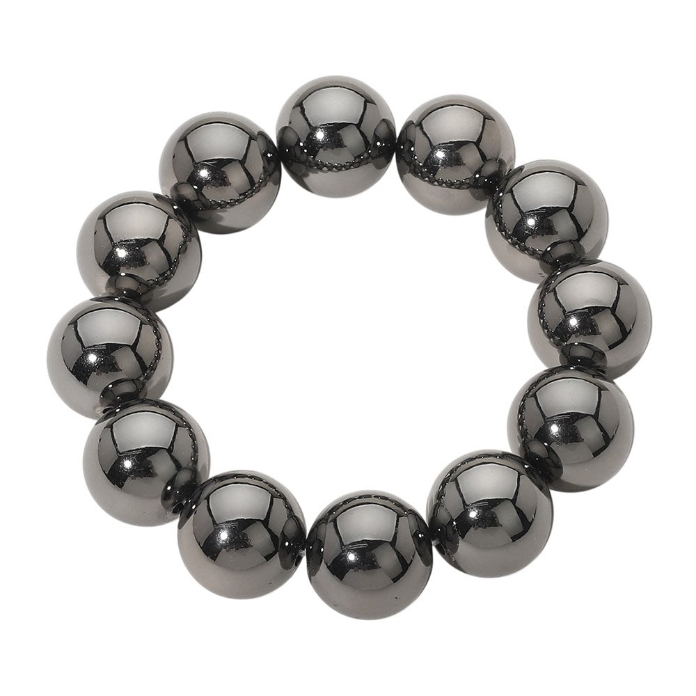 Pulsera elastica con cuentas de metal - Imagen 5