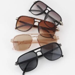 Gafas de sol rectas tipo aviador