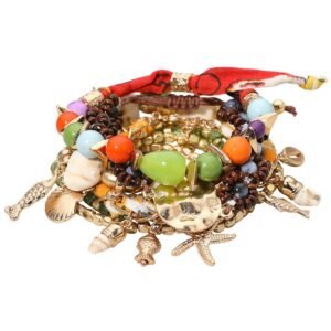 8 PIEZAS Pulsera Ajustable multicapa