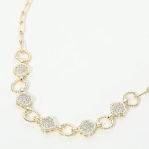 Collar con dije de trebol