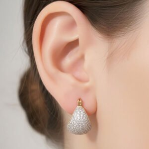 Pendientes forma de lagrimas