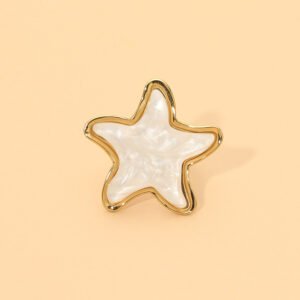 Anillo ajustable estrella de mar