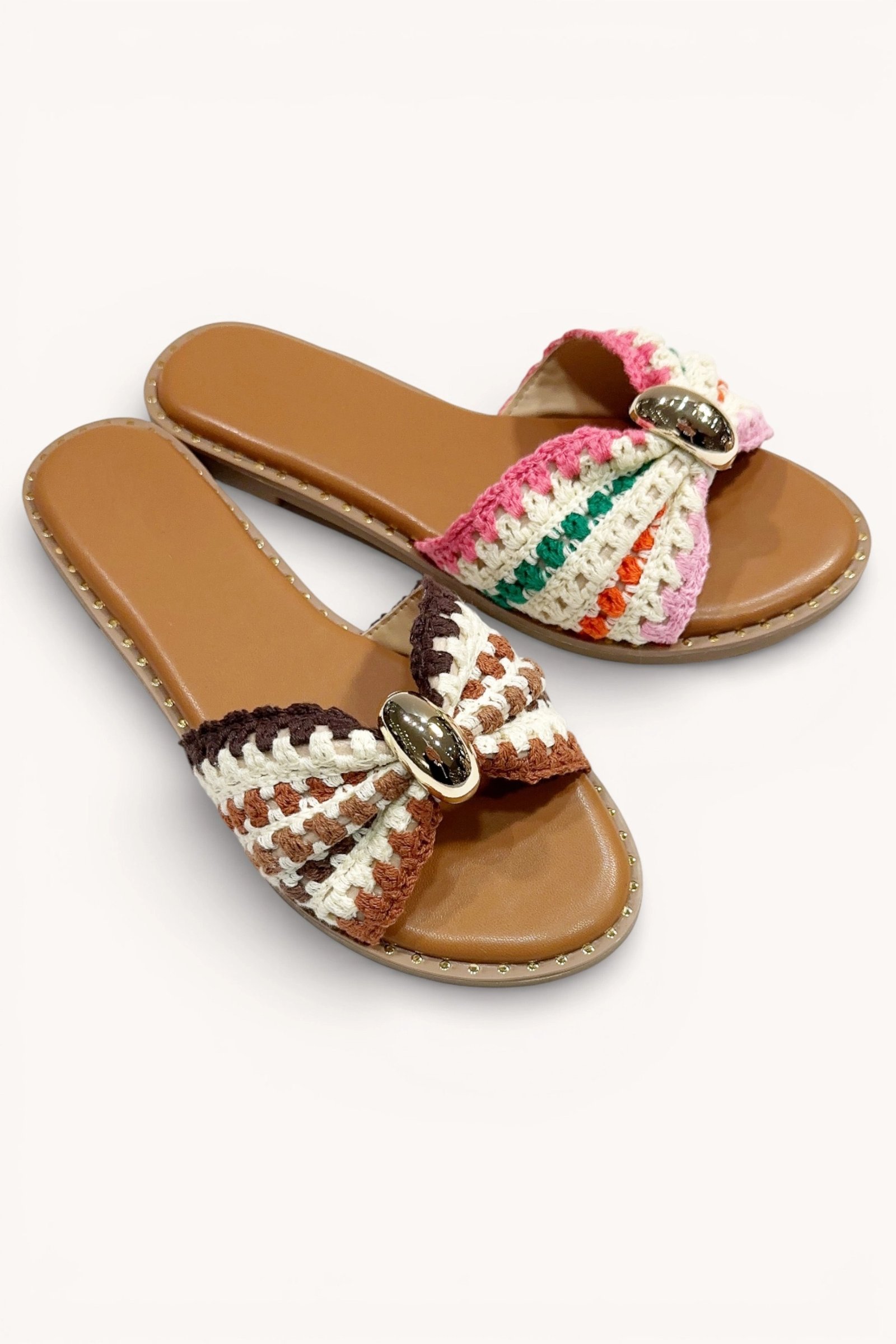 Sandalias de crochet tejid0 - Imagen 2