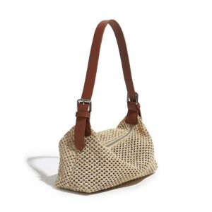 Bolso de paja tejido