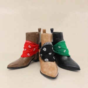 Botas con bandana