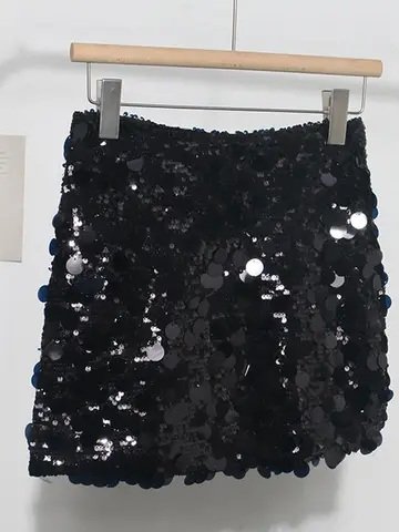 Minifalda de lentejuelas - Imagen 7